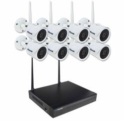 Secutek SLG-WIFI2108DE8FE200 WiFi kamerarendszer - 8x2Mpix kamera, NVR