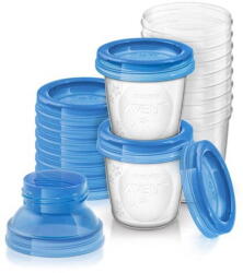 Philips AVENT VIA poharak fedéllel 180 ml - 10 db