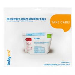 Babyono Mikrohullámú sterilizáló tasak 5db 1038