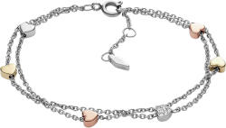 Fossil Brățară romantică cu inimioare JF02854998