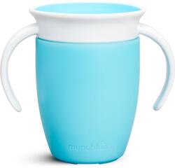 Munchkin Miracle 360° gyakorlóbögre fogantyúval Blue 6 m+ 207 ml