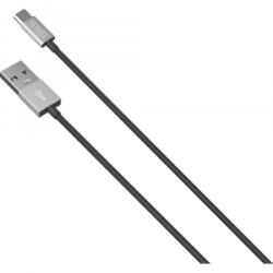 YENKEE USB A / B micro szinkronizáló és töltőkábel 2m szürke (YCU 222 BSR) (YCU 222 BSR)
