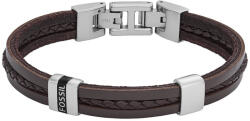 Fossil Brățară elegantă din piele pentru bărbați Vintage Casual JF04133040