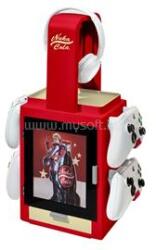NUMSKULL PS5/XBOX Series Fall Out "Nuka Cola" LED-világítású játéktartó szekrényes állvány (NS4979) (NS4979)