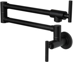 BERG Pot Filler baterie bucătărie perete negru 830135B (830135B)