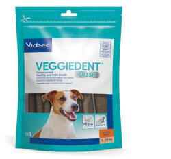 Virbac 30x17g (S méret) Virbac VEGGIEDENT Fresh - kistestű kutyáknak (5-10 kg)