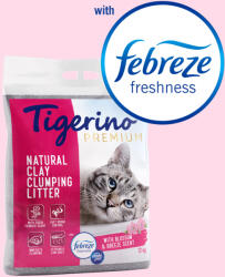 Tigerino 12kg Tigerino Premium macskaalom - Ambi-pur virágillat