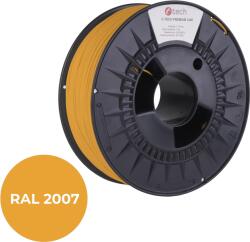 C-TECH PREMIUM LINE PLA 3D nyomtatószál, világító világos narancsszín RAL2007 (3DF-P-PLA1.75-2007)