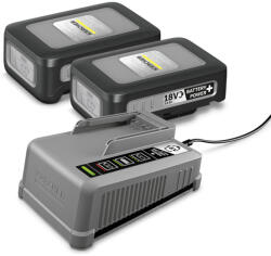 Kärcher Battery Power+ 18/30 Kezdőcsomag (2db akkumulátor + töltő) (24450720)