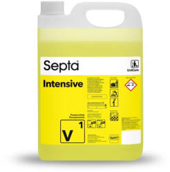 Septa Intensive V1 Erős padlótisztítószer zsír és olaj szennyeződések tisztításához 5L