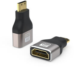 PremiumCord HDMI anya - mini HDMI apa 8K 60Hz átalakító adapter (KPHDMA-43) (KPHDMA-43)