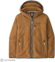 Patagonia Retro Pile Hoody női pulóver, nest brown w/nouveau green (XL)