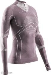 X-BIONIC Energy Accumulator Light 1/2 Zip női póló, dusty lavender/arctic white (S)