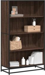 vidaXL barna tölgy színű szerelt fa könyvszekrény 80, 5 x 35 x 139 cm (3300849) - pepita