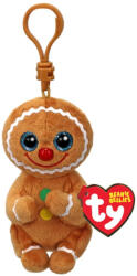 Ty Beanie Bellies plüss figura kulcstartó - Cookie, a mézeskalács (8, 5 cm) (TY_43118)
