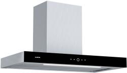 Klarstein SmartEdge hotă de bucătărie | WiFi | silențioasă | puternică | LED | 530 m³/h | EEC A+ (CGCH8_Sm. Edge-90SS) (CGCH8_Sm.Edge-90SS) Hota