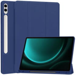 Techsuit Husa pentru Samsung Galaxy Tab S9 FE Plus - Techsuit Flex Trifold - Dark Blue (KF2321692) - pcone