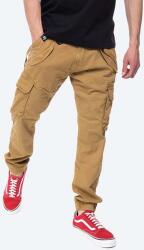 Alpha Industries pantaloni Utility Pant bărbați, culoarea maro, cu fit cargo 128202.13-brown 99KK-SPM0IT_80X