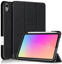 Gigapack IPAD mini 7 (2024) / mini 6 (2021) GIGAPACK Tok álló, bőr hatású aktív FLIP, ceruza tartó, FEKETE GP-110740 (GP-110740)