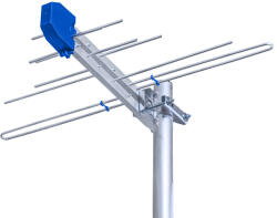 BLOW DVB-T antenna MLOG 6-69 aktív MUX8 (2413)
