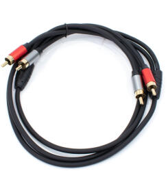 Thunder Germany AU004-15 sztereo jelkábel (2x RCA - 2x RCA) - (1, 5 m) - mkaudio