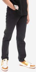 Wood Wood jeans din bumbac Sol Rigid Denim Slim Fit 12235803.7051-BLACK 99KK-SJM0BF_99J (12235803.7051)