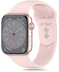 Tech-Protect szilikon szíj Apple Watch 4 / 5 / 6 / 7 / 8 / 9 / SE (38 / 40 / 41 mm) - rózsaszín