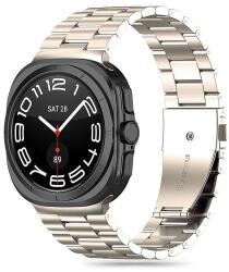 Tech-Protect rozsdamentes szíj Samsung Galaxy Watch Ultra (47 mm) készülékhez - titán