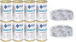 ENZO VET ENZO VET hipoallergén diéta nyúljal kutyáknak 8x400g + 2x vezeték lámpák 50 led elemmel hideg fehér 3x aa 5m 5m