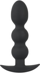 Black Velvets Heavy - dop anal cu bilă de 145 g (negru) (05330250000) Dildo