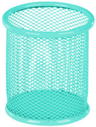 Kite Метален кръгъл моливник Kite 80х80х100mm Тюркоаз (1701018-19-K22-2110-16)