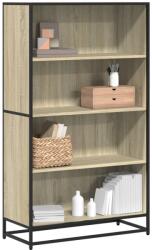 vidaXL sonoma tölgy színű szerelt fa könyvespolc 80, 5 x 35 x 139 cm (3300846)