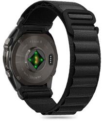 Tech-Protect Nylon Pro Garmin Fenix 5X / 5X PLUS / 6X / 6X Pro / 7X / 8 szíj (51 MM) - Fekete