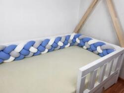 Vulpi Fonott rácsvédő 180cm XL Szín: szürke-kék-fehér (231-164SMB)