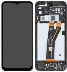 Samsung GH82-31347A Gyári Samsung Galaxy M14 fekete LCD kijelző érintővel kerettel előlap (GH82-31347A)