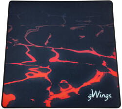 Genius Genius gWings 902p gaming mousepad, gamer egérpad, 450 x 450 x 3mm (GW902P)