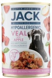 Jack Super Premium hipoallergén teljes értékű eledel felnőtt kutyák számára vadborjú almával 400 g