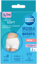 Canpol Babies Szülés előtti és utáni 2in1 kismama bugyi - S/M méret (2 db)