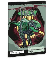 Ars Una A5-ös sima füzet - T-Rex