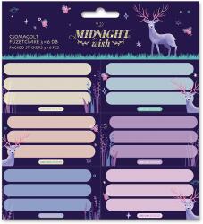 Ars Una füzetcímke 3x6 db-os - Midnight Wish