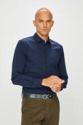 Tommy Hilfiger ing férfi, galléros, sötétkék, slim, DM0DM04405 - sötétkék XL