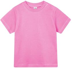 Babybugz Egyszínű csecsemő póló - Bubble gum rózsaszín | 18-24 hónap (BZ02-1000036046)
