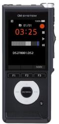 Olympus Diktafon, digitális, 2GB memória, OM SYSTEM DS-2700 , fekete (V420370BE000)