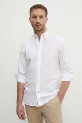 Tommy Hilfiger pamut ing férfi, legombolt galléros, fehér, regular, MW0MW25035 - fehér XXL