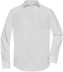 James & Nicholson (Daiber) Férfi hosszú ujjú ing JN678 - Világos szürke | S (1-JN678-1760042)