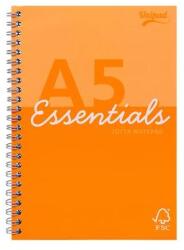 Pukka Pad Spirálfüzet, A5, vonalas, 80 lap, PUKKA PAD "Unipad Essentials Jotta", vegyes (ESS-JOTA5AST) - tonerpiac