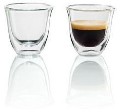 DeLonghi eszpresszó pohár, 60 ml, átlátszó, 2db (DELESPRPOH2DB)