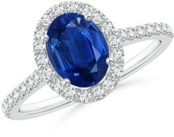 HARAHU RO-35612 Blue Gyűrű - Ezüst/Kék/52mm KP35612