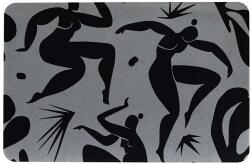 Artsy Doormats fürdőszobai szőnyeg Abstract Bodies - szürke Univerzális méret