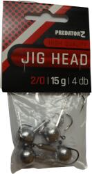 Predator-Z PZ Jig fej 2/0, 2/0, 4 g, 5 db (CZ1103)